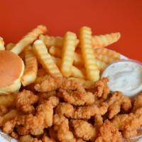 Clams Delight Dinner · Tender juicy clams lightly battered and fried to perfection, small side order, tartar sauce ...
