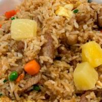 Pineapple Combination Fried Rice · Pineapple Shrimp Chicken and Beef