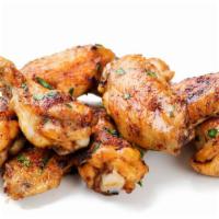 The Mild Wings · Exotic wings with customer's choice of bone-in or boneless! Served with choice of ranch, ble...