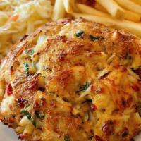 Jumbo Lump Crab Cakes · Two colossal jumbo lump crab cakes (broiled or fried)