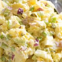 Small Ensalada De Papas / Potato Salad · Potato salad is a dish made from boiled potatoes and a variety of other ingredients. It is g...