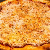 Basic B Cheese Pizza · 14 inch hand tossed pizza with premium mozzarella and our signature red sauce (Can be made V...