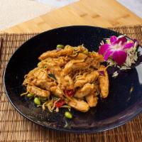 Chicken Yakisoba · Stir Fried Noodles w/ Chicken & Veggies