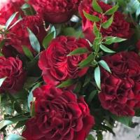 Dozen Roses  Bouquet · beautiful premium roses with greenery