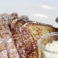 Brioche French Toast · Cottage specialty.