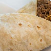 Monster Burrito · Build your own custom burrito from the freshest ingredients around. Large flour tortilla and...