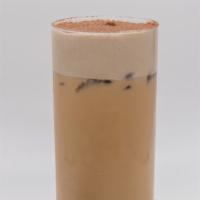 House Milk Tea With Tiramisu Foam · 