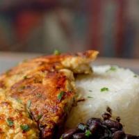 Grilled Chicken Breast Plate · Grilled Chicken Breast Plate . With Rice & Black Beans