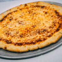 Cheese Pizza · House made marinara sauce topped with mozzarella cheese