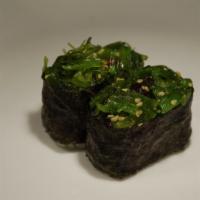 Seaweed Salad (2 Pc) · Seaweed, sesame, sesame oil.