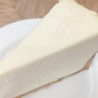  New York Cheesecake 🗽 · Homemade delicious classic New York cheesecake, creamy, smooth & rich 🗽