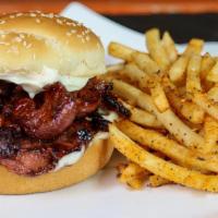 Tocino Burger - Filipino Dish Burger-Style · Tocino Burger - A sweet cured pork paired with a fried egg served on toasted burger buns and...