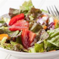 House Bowl · Our fresh and healthy bowl of nutty quinoa, fresh kale, bell peppers, carrots, cucumbers, sc...