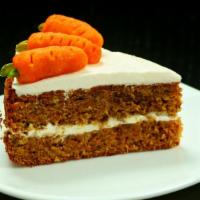 Carrot Cake · Moist, perfectly spiced carrot cake with a rich, cream cheese frosting.