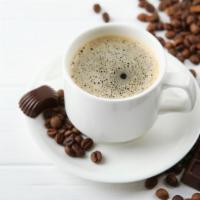 Mochaccino  · Dark espresso, steamed milk and rich chocolate.