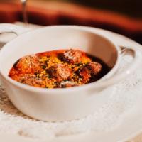 Italian Meatballs · beef meatballs / marinara / parmesan
