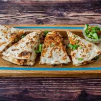 Cheese Quesadilla  · Classic Quesadilla with Cheese and House Sauce Only