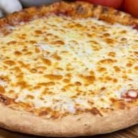 Chicken Parmesan Pizza · Chicken breast, mozzarella cheese, original sauce, and parmesan cheese