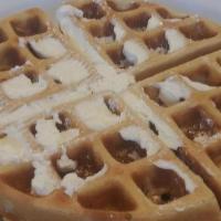 Our Famous Belgian Waffle · 