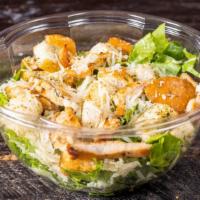 Caesar Salad · Romaine lettuce,croutons and parmesan cheese.