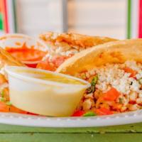 Tacos · Our tacos come with double mini corn tortillas your choice of meat onion , cilantro , lime &...