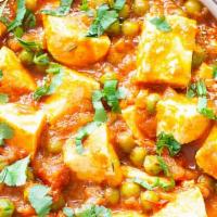 Matar Paneer (G) · Matar Paneer is one of the most popular paneer recipes where paneer (Indian cottage cheese) ...
