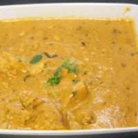 Chicken Tikka Masala (G) · Boneless with meat halal chicken cubes cooked in clay oven, then cooked in tomato base curry...