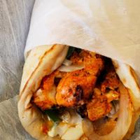Kabob Only · Marinated grilled chicken breast served with onions, peppers, and Nene's secret spices, topp...