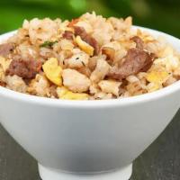 Hibachi Beef* Rice 6 Oz.  · The original Benihana classic. Grilled beef, rice, egg and chopped vegetables.