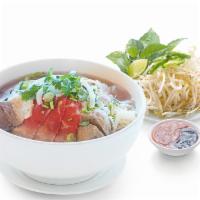 Pho Hai Duong · House Special Beef Noodle Soup- Rare, Well Done, Brisket, Flank, Fatty Brisket, 
Tendon, Tri...