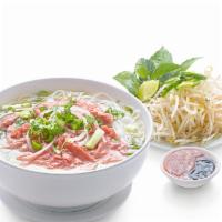 Pho Tai · Rare Steak beef noodle soup