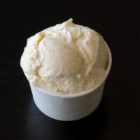 Vanilla Bean · Handmade vanilla ice cream infused with real vanilla bean pods.