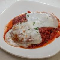 Veal Cutlet Parmigiana · 