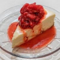 Cheesecake With Strawberries · 