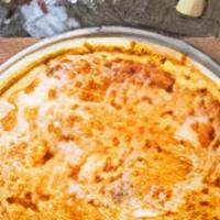 Cheese Pizza · Fresh tomato sauce, shredded whole milk mozzarella cheese and extra-virgin olive oil baked o...