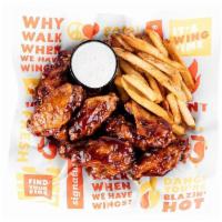 6 Traditional - Small · 6 traditional wings served with your choice of fries, honey slaw or veggies, a 20 oz. drink ...