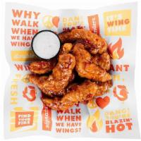 5 Tossed Tenders - Large · 5 hand-breaded tenders, tossed in the signature sauce of your choice served with house made ...