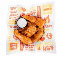 4 Tossed Tenders - Regular · 4 hand-breaded tenders, tossed in the signature sauce of your choice served with house made ...