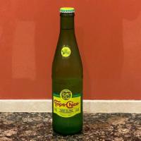 Topo Chico Lime · sparkling water with lime flavor