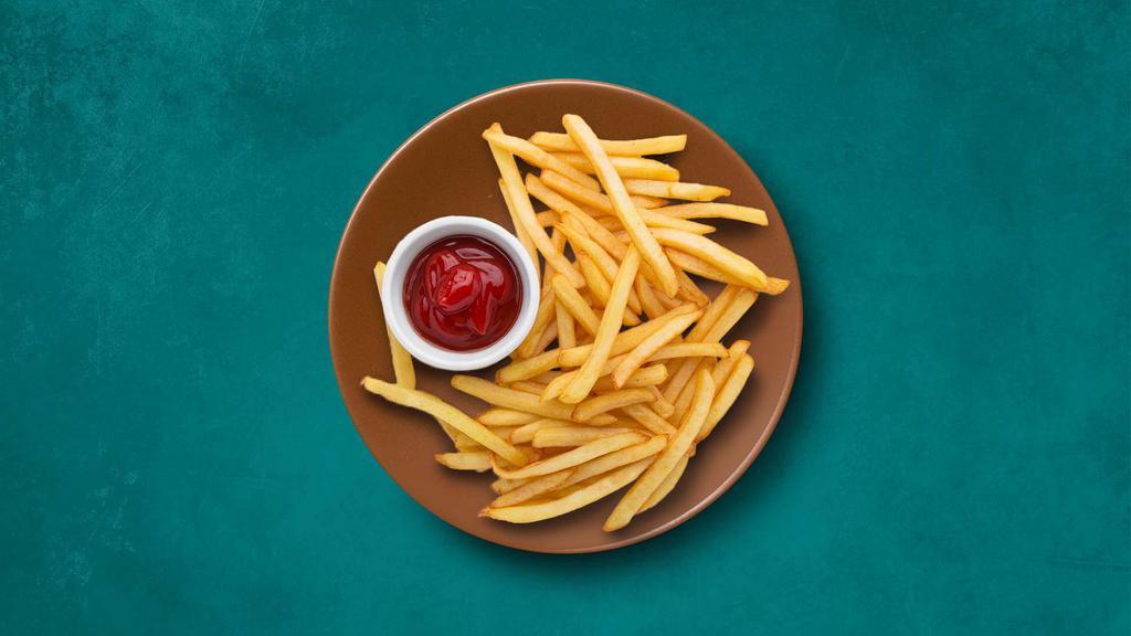Simply Fries · Fresh cut and seasoned French fries, fried golden and crisp.