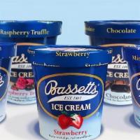 Pint Of Bassetts Ice Cream · Hand Scooped Famous Bassetts Ice Cream