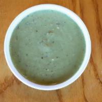 Salsa Creamy Verde · Homemade creamy salsa verde.  Medium