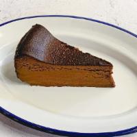 Tarta De Chocolate Y Queso · San Sebastian, “burnt” style goat cheesecake, now with chocolate!