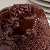 Lava Cake · moist chocolate cake erupting with molten chocolate ganache. 

*warming instructions 30-35 s...