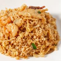Combination Fried Rice · Beef, chicken, and shrimp.