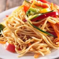 Vegetable Noodles · Delicious fresh noodles with vegetables.