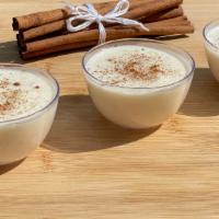 Rice Pudding · The most delicious rice pudding topped with organic cinnamon