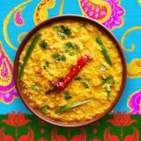Dal Tarka Masala · Delicious Indian lentil curry. comes with rice.