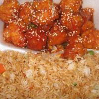 Sesame Chicken · White meat only.