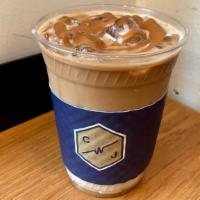 Iced Cookie Butter Latte · Love our infamous Cookie Butter Latte?  Just in time for summer, it's now available ICED!